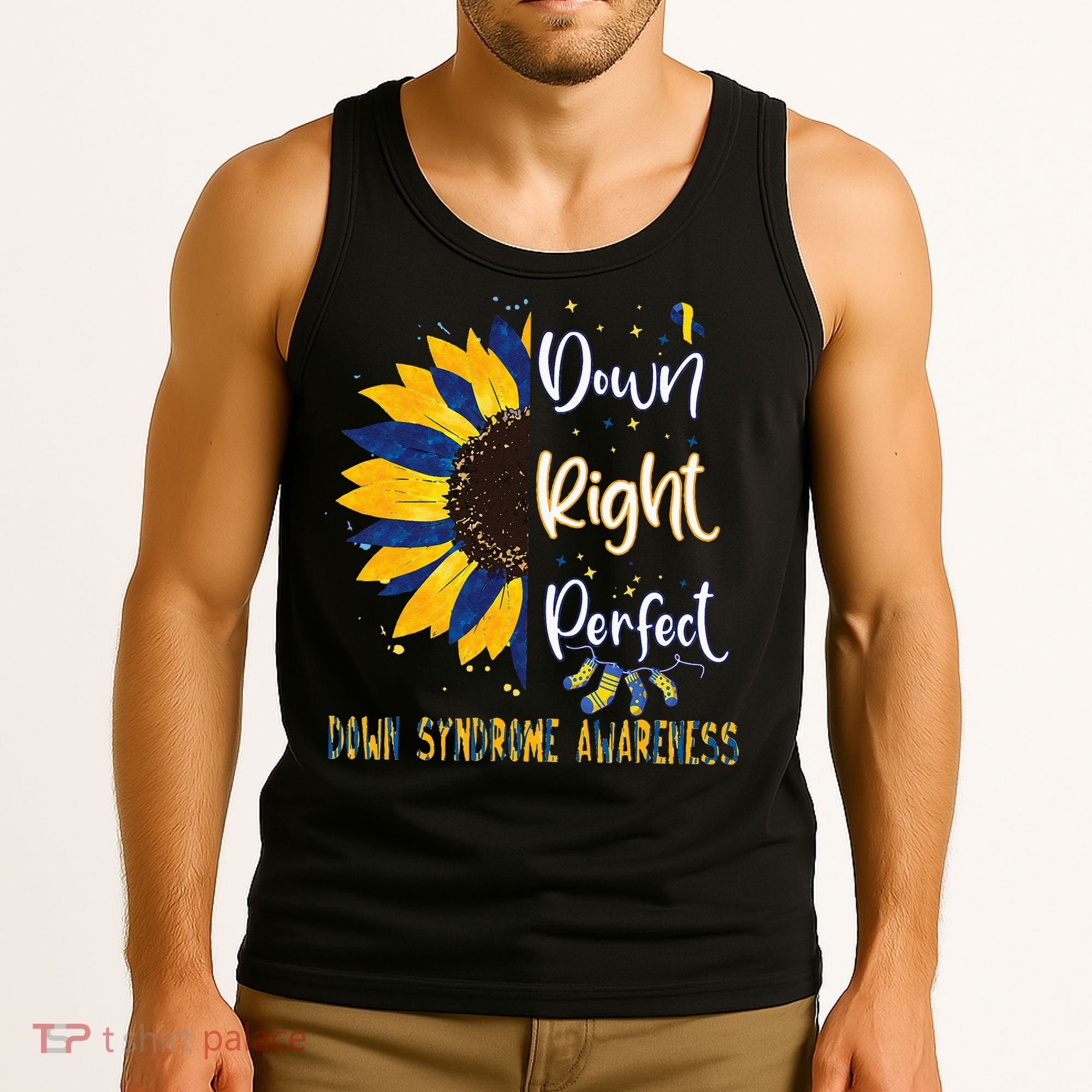 World Down Syndrome Day Awareness Socks 21 March Tank Top