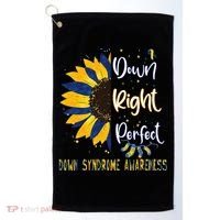 World Down Syndrome Day Awareness Socks 21 March Golf Towel thumb 0