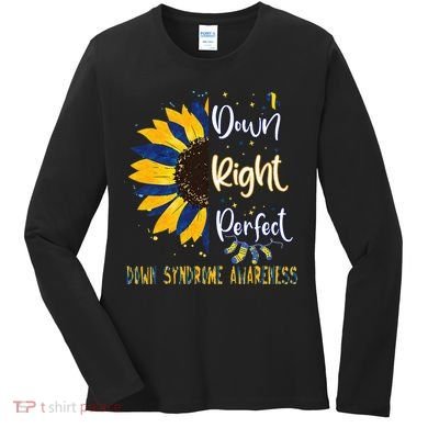 World Down Syndrome Day Awareness Socks 21 March Women's Long Sleeve Shirt