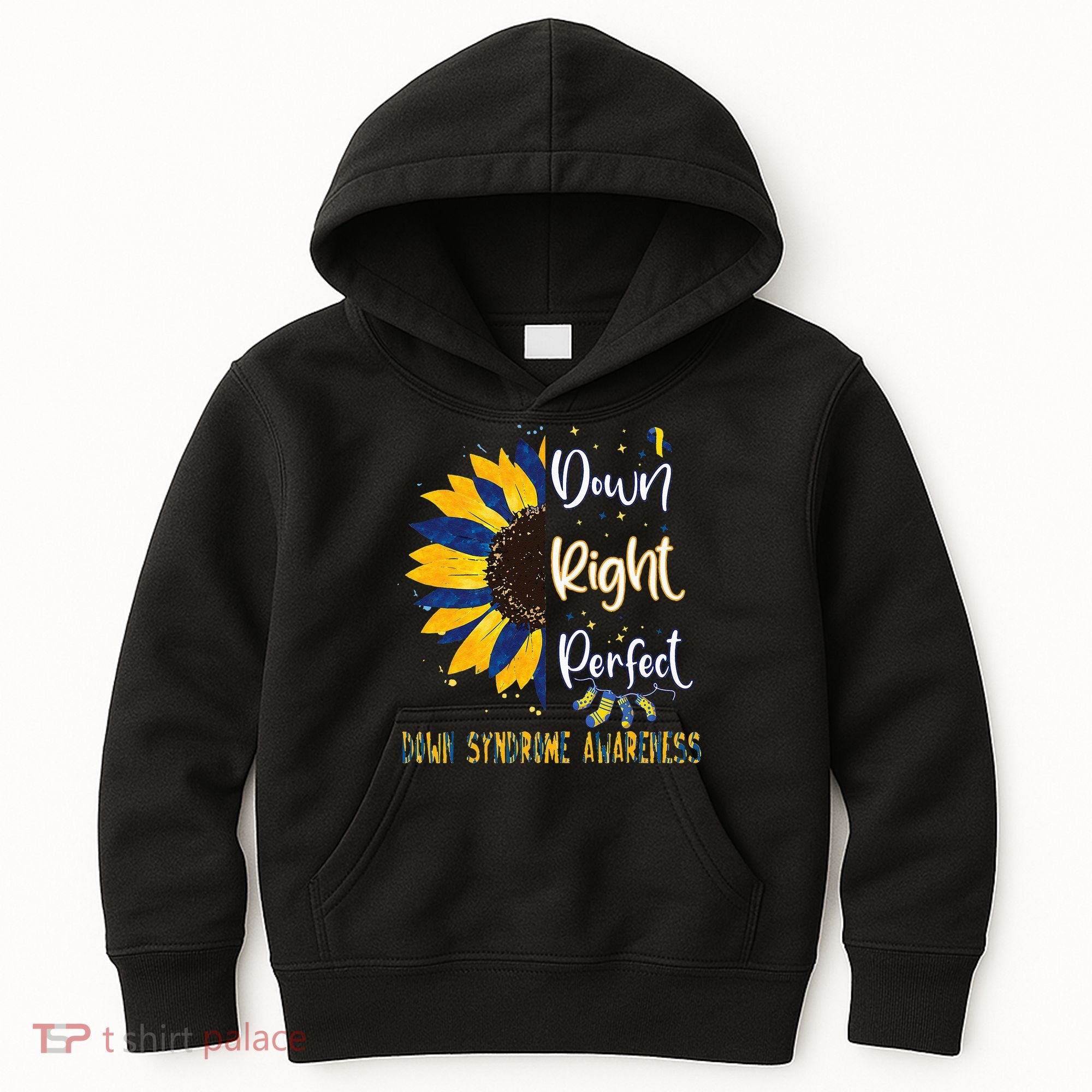 World Down Syndrome Day Awareness Socks 21 March Kids Hoodie