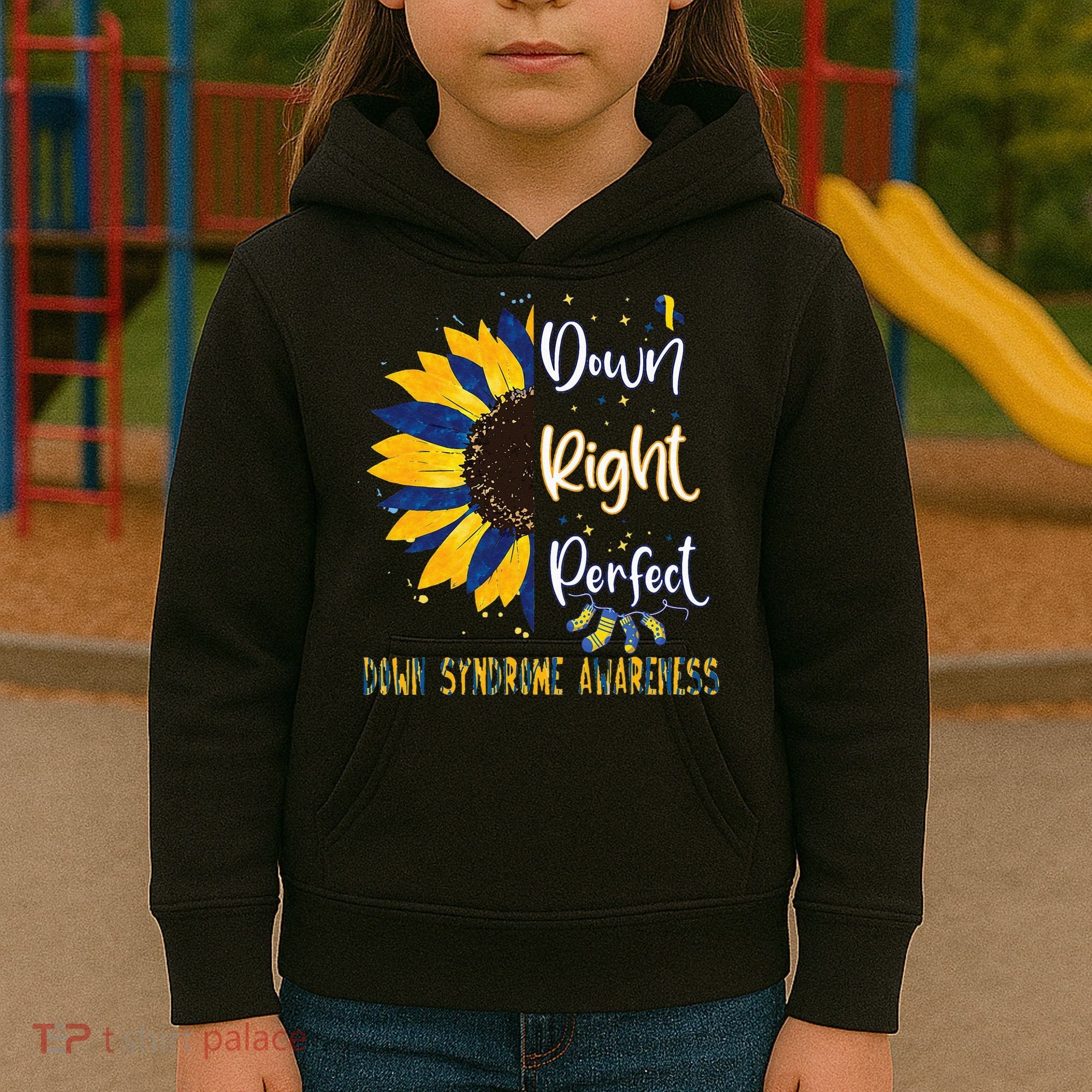 World Down Syndrome Day Awareness Socks 21 March Kids Hoodie