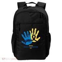World Down Syndrome Day Handprint Awareness Backpack thumb 0