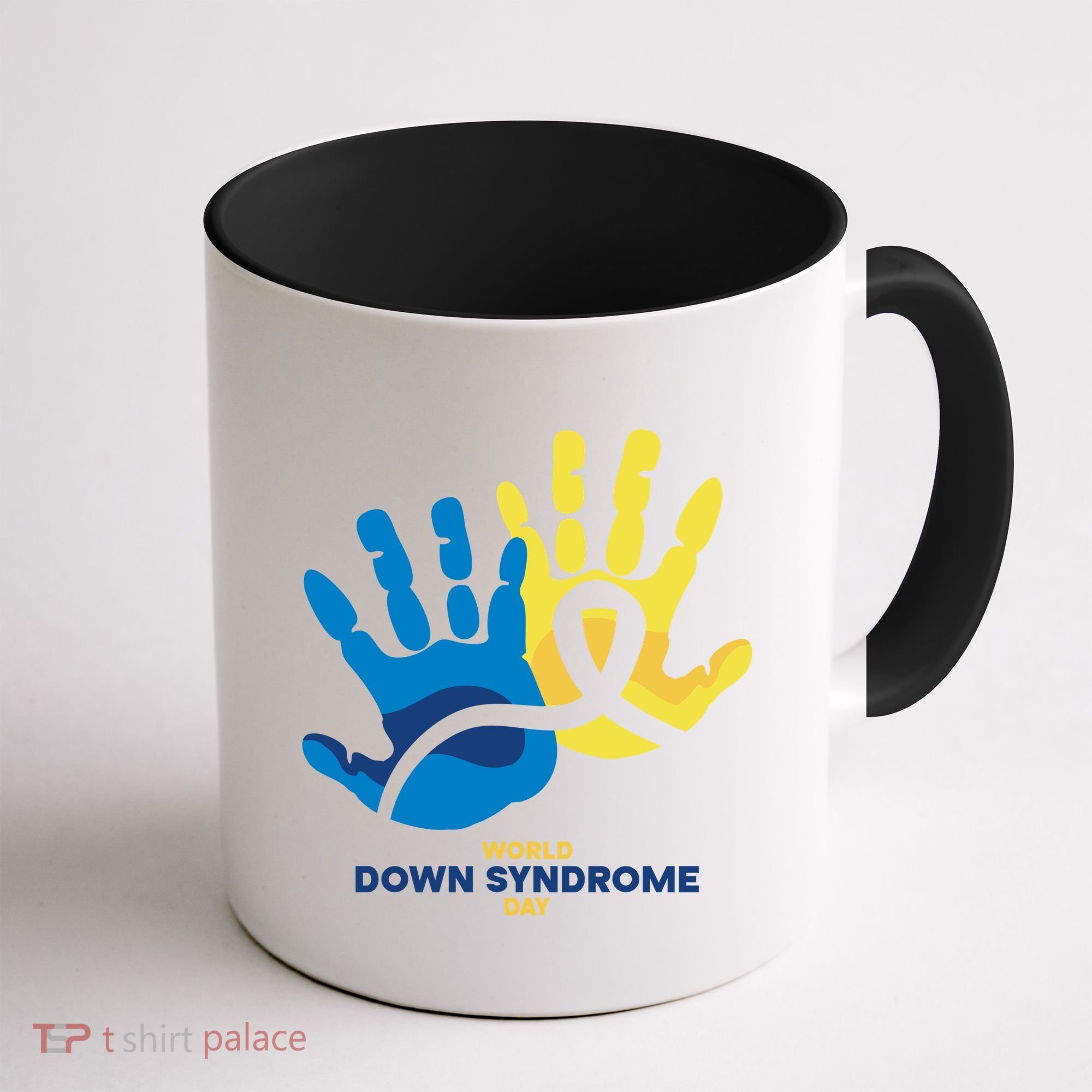 World Down Syndrome Day Handprint Awareness Coffee Mug
