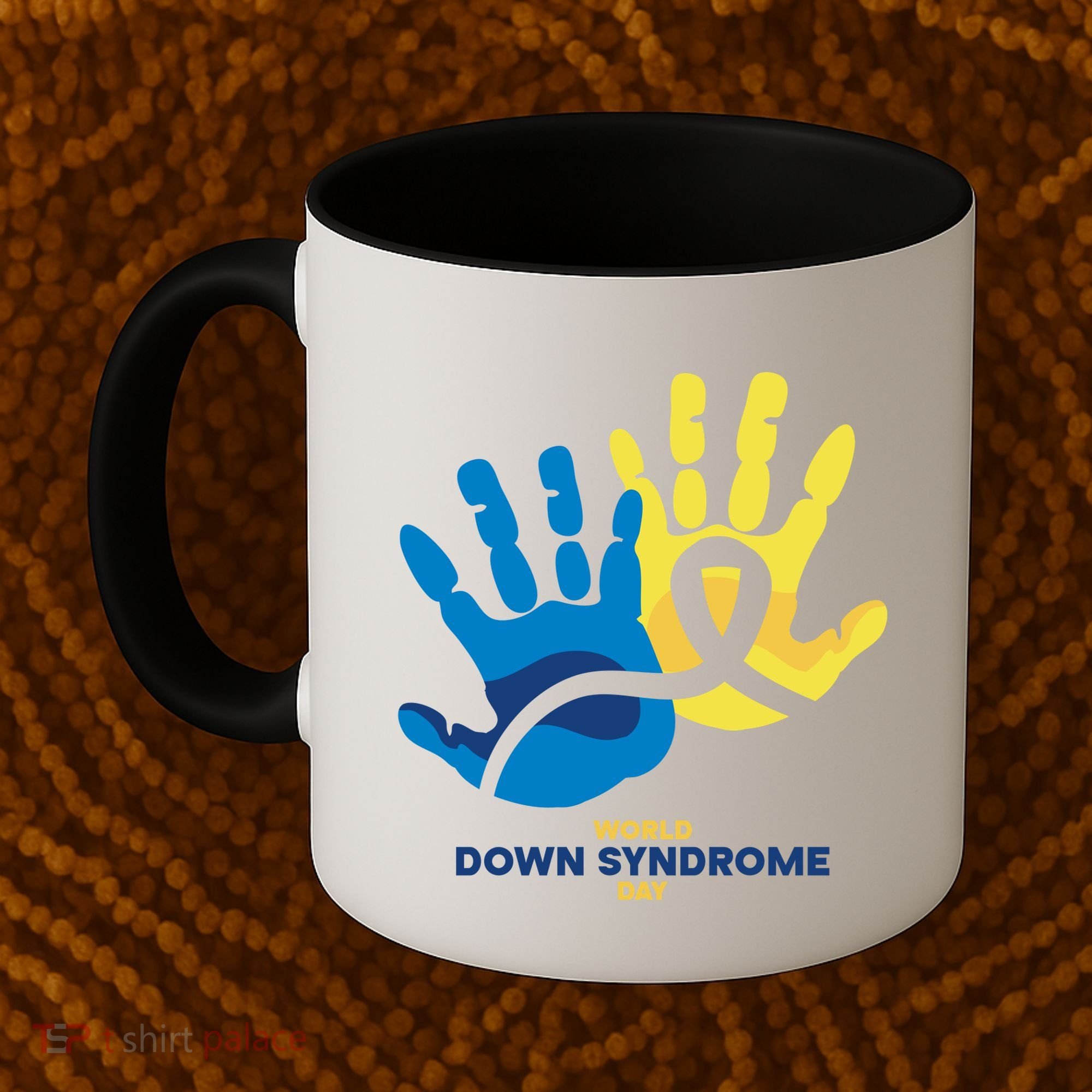 World Down Syndrome Day Handprint Awareness Coffee Mug