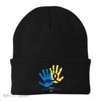 World Down Syndrome Day Handprint Awareness Beanie thumb 0