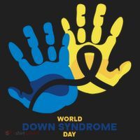 World Down Syndrome Day Handprint Awareness Beanie thumb 2