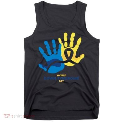 World Down Syndrome Day Handprint Awareness Tank Top