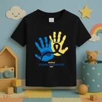 World Down Syndrome Day Handprint Awareness Toddler T-Shirt thumb 3
