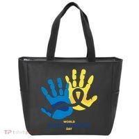 World Down Syndrome Day Handprint Awareness Tote Bag thumb 0