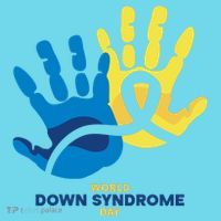 World Down Syndrome Day Handprint Awareness Long Sleeve Shirt thumb 2