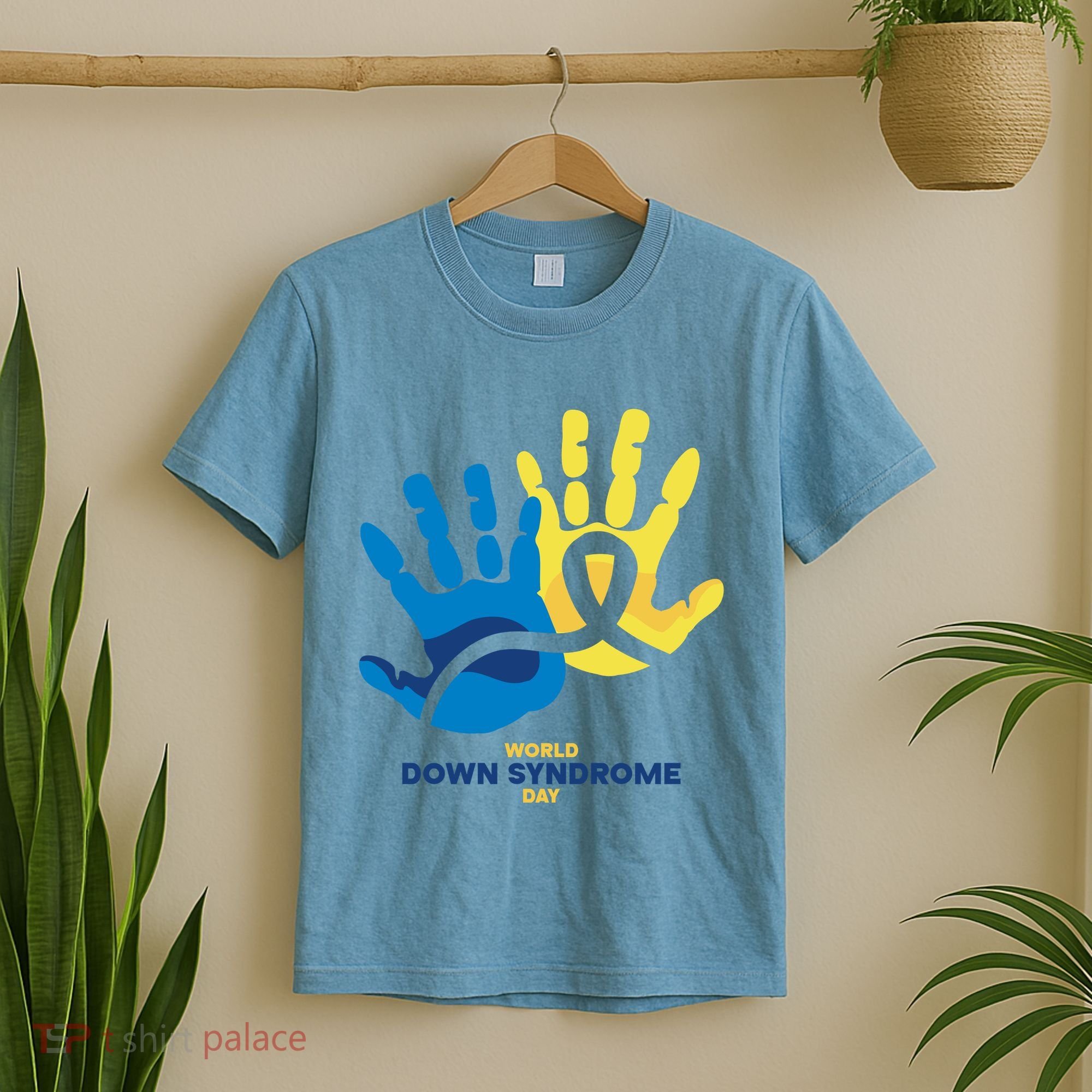 World Down Syndrome Day Handprint Awareness T-Shirt