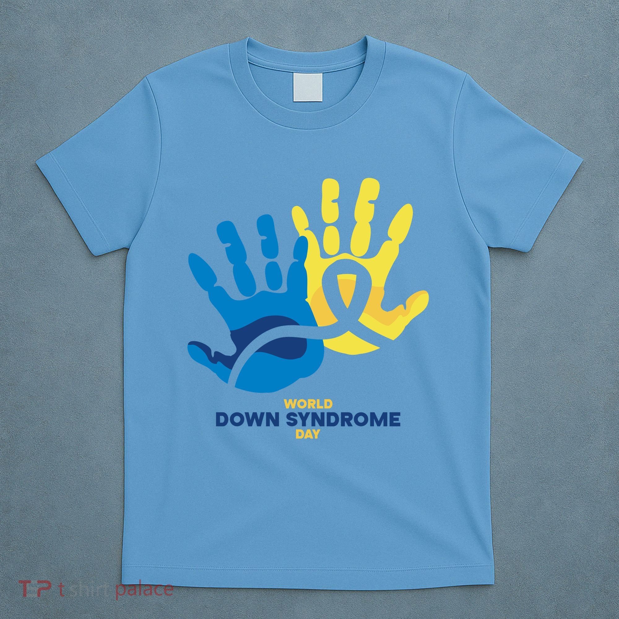 World Down Syndrome Day Handprint Awareness T-Shirt