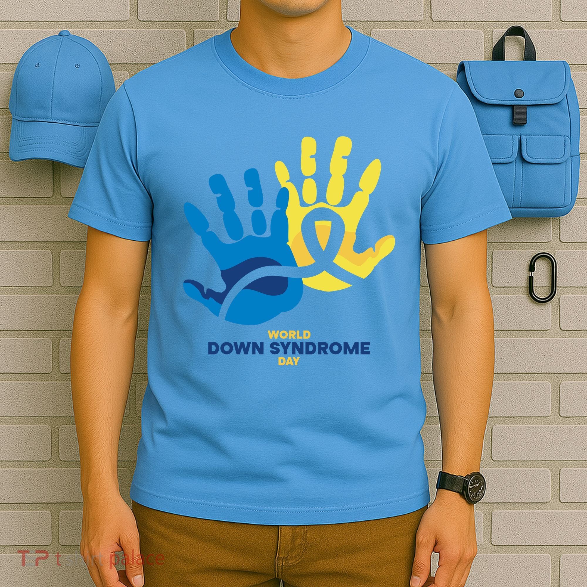 World Down Syndrome Day Handprint Awareness T-Shirt