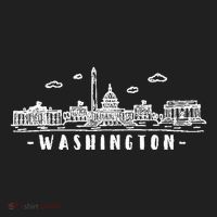 Washington Dc Skyline Women's Sweatshirt thumb 2