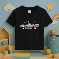 Washington Dc Skyline Toddler T-Shirt thumb 3