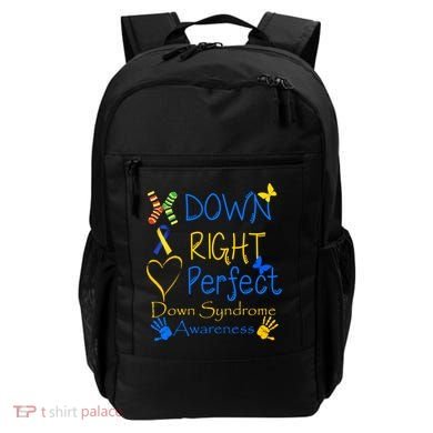 World Down Syndrome Day Awareness Socks Down Right Perfect Gift Backpack