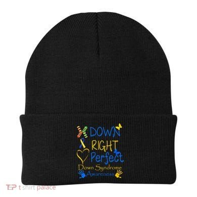 World Down Syndrome Day Awareness Socks Down Right Perfect Gift Beanie