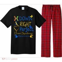 World Down Syndrome Day Awareness Socks Down Right Perfect Gift Pajama Set thumb 0