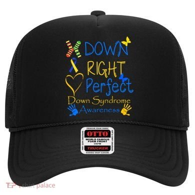 World Down Syndrome Day Awareness Socks Down Right Perfect Gift Hat