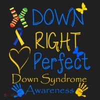World Down Syndrome Day Awareness Socks Down Right Perfect Gift Hat thumb 2