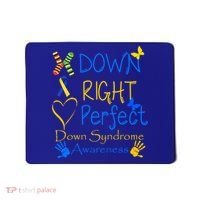 World Down Syndrome Day Awareness Socks Down Right Perfect Gift Mousepad thumb 0
