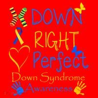 World Down Syndrome Day Awareness Socks Down Right Perfect Gift Santa Hat thumb 1