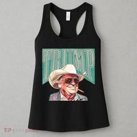 Western Donald Trump Cowboy Maga Women's Tank Top thumb 3