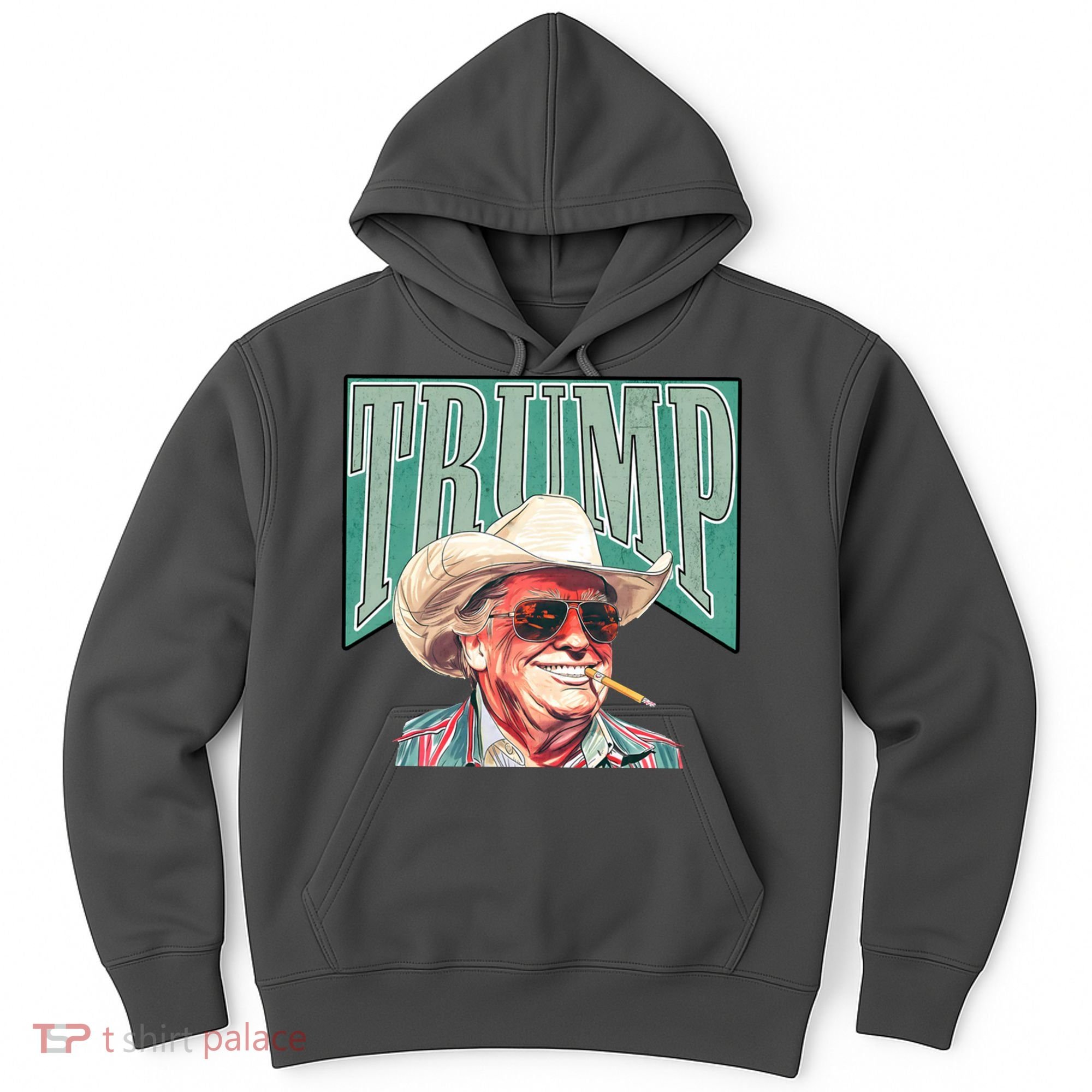 Western Donald Trump Cowboy Maga Hoodie