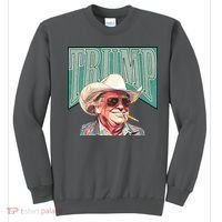 Western Donald Trump Cowboy Maga Sweatshirt thumb 0