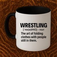 Wrestling Definition TShirt Coffee Mug thumb 2