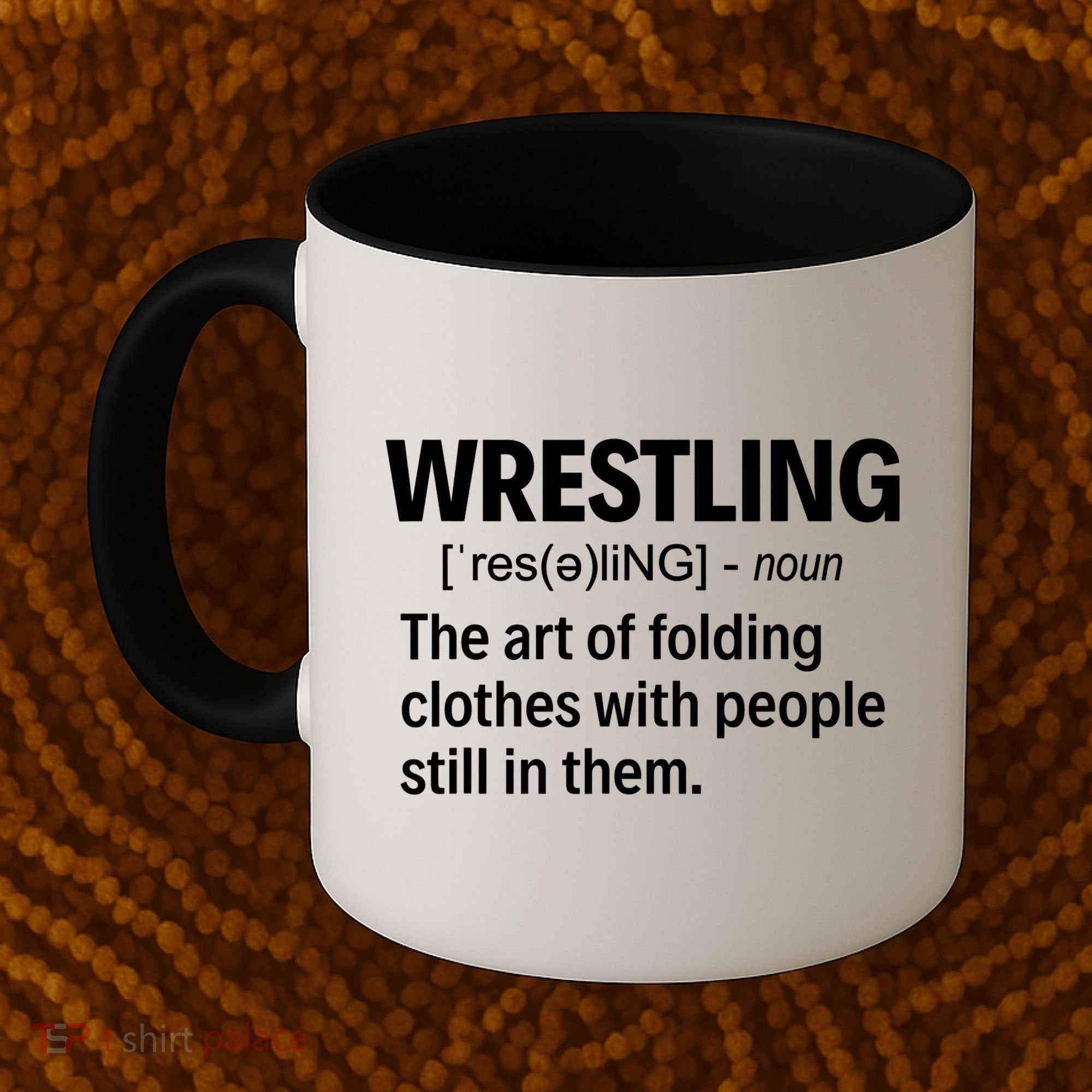 Wrestling Definition TShirt Coffee Mug