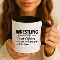 Wrestling Definition TShirt Coffee Mug thumb 3