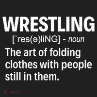 Wrestling Definition TShirt Hat thumb 2