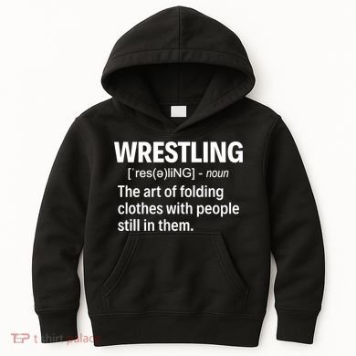 Wrestling Definition TShirt Kids Hoodie