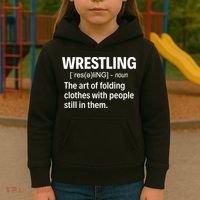 Wrestling Definition TShirt Kids Hoodie thumb 3