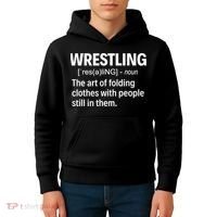 Wrestling Definition TShirt Kids Hoodie thumb 4