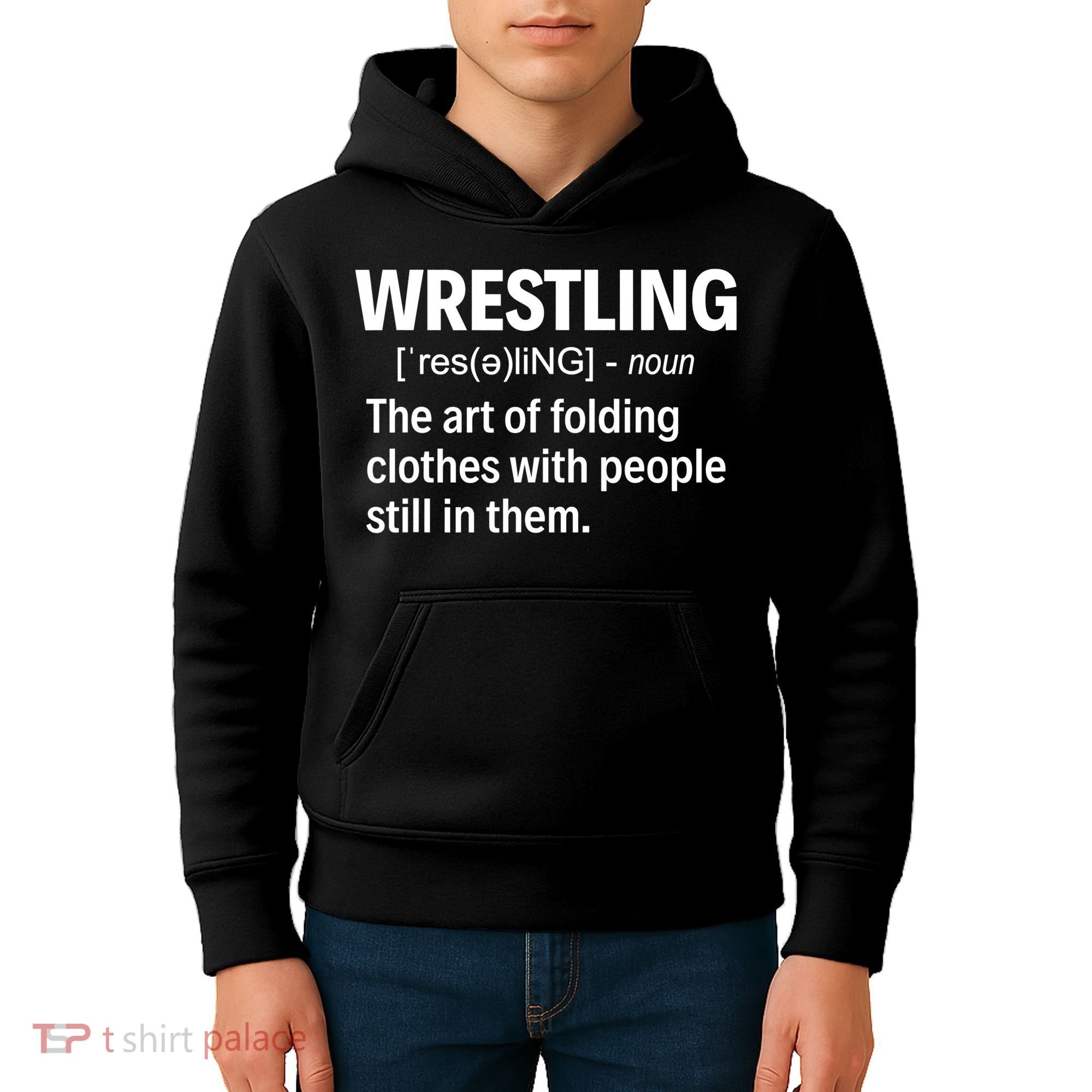 Wrestling Definition TShirt Kids Hoodie