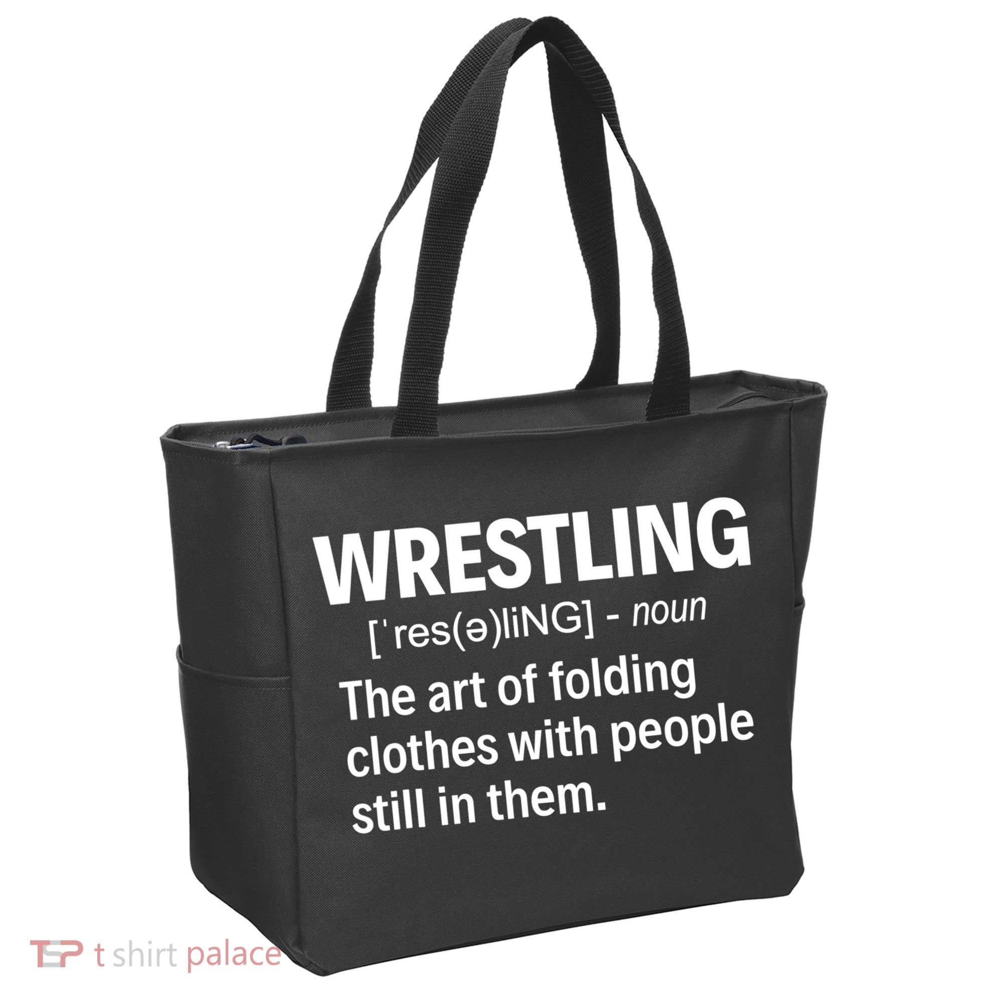 Wrestling Definition TShirt Tote Bag