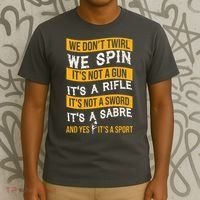 We Dont Twirl We Spin And Yes Its A Sport Color Guard T-Shirt thumb 3