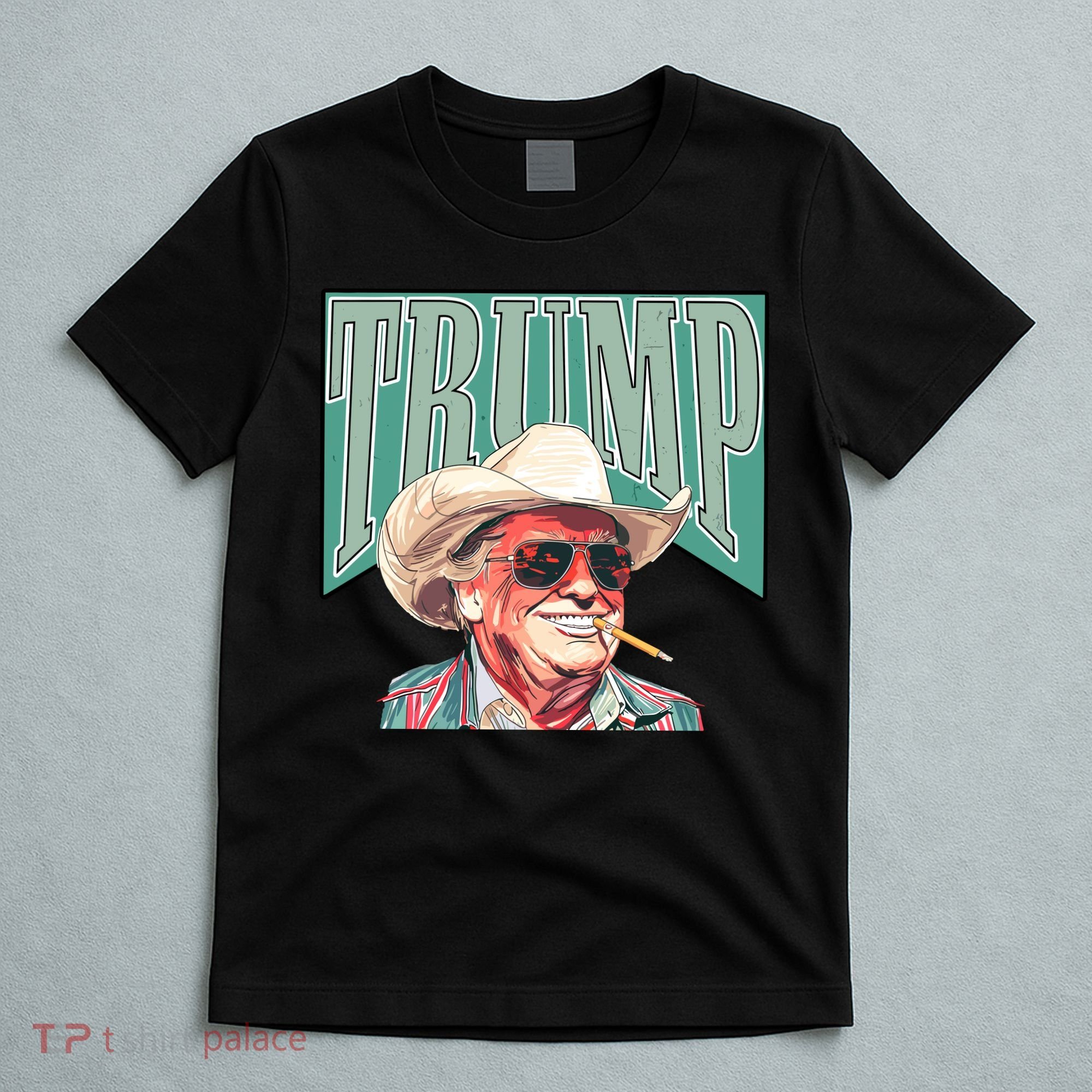 Western Donald Trump Cowboy Maga T-Shirt