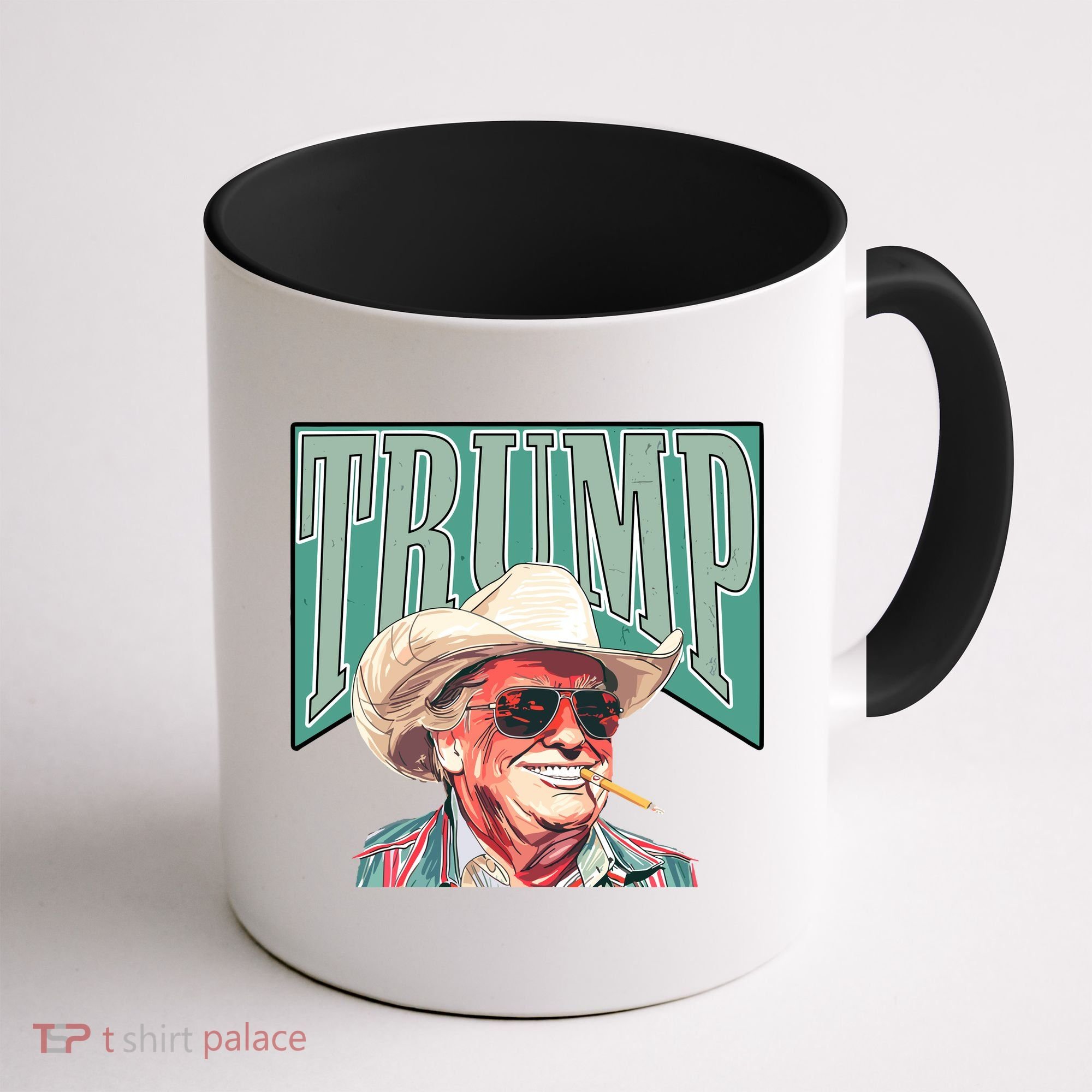 Western Donald Trump Cowboy Maga Coffee Mug