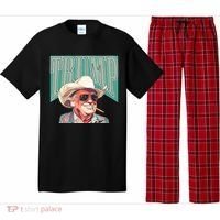 Western Donald Trump Cowboy Maga Pajama Set thumb 0