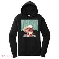 Western Donald Trump Cowboy Maga Women's Hoodie thumb 0