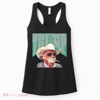 Western Donald Trump Cowboy Maga Women's Tank Top thumb 0
