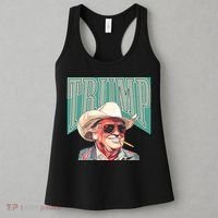 Western Donald Trump Cowboy Maga Women's Tank Top thumb 3