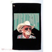 Western Donald Trump Cowboy Maga Golf Towel thumb 0