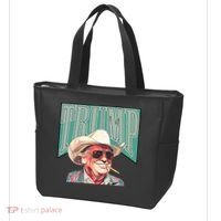 Western Donald Trump Cowboy Maga Tote Bag thumb 3