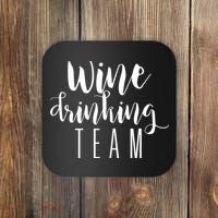 Wine Drinking Team Drinking Festival Drinking Party Coaster thumb 0