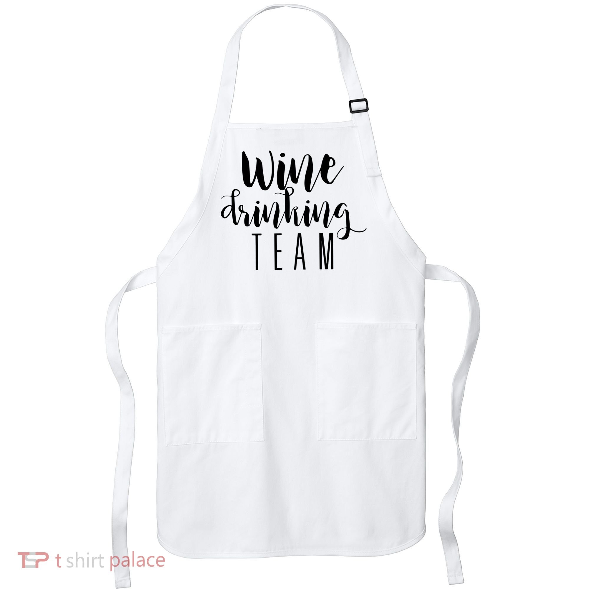 Wine Drinking Team Drinking Festival Drinking Party Apron