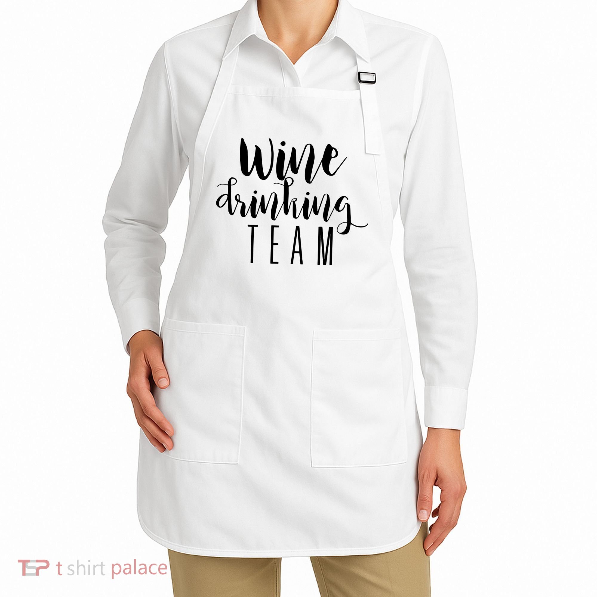 Wine Drinking Team Drinking Festival Drinking Party Apron